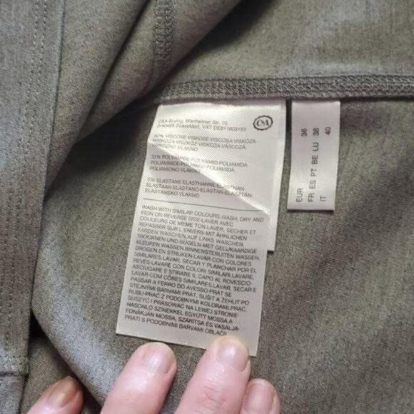 Your Sixth Sense Arc Designed Black & Grey Sz M Top Tunic - Picture 10 of 10